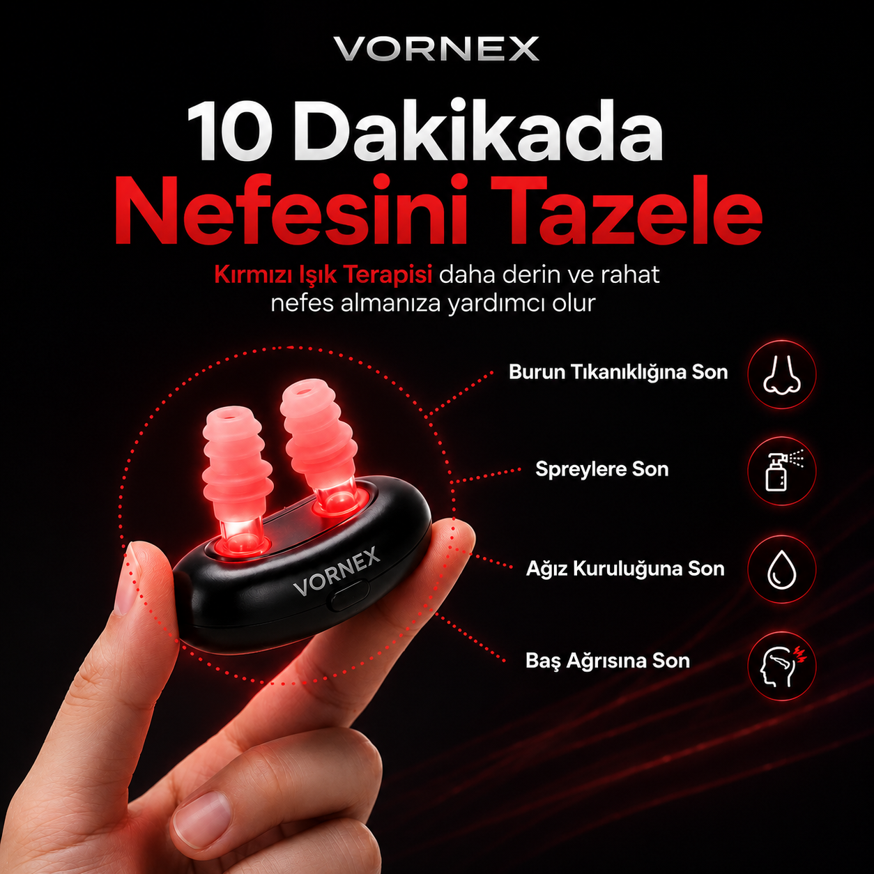 Vornex™ Rhinitis Burun Rahatlatıcı