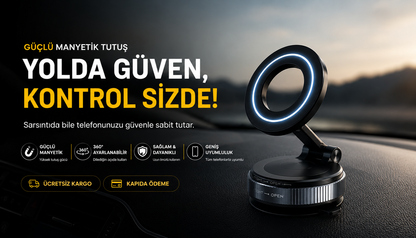 Vornex™ Premium Manyetik Telefon Tutucu🔋